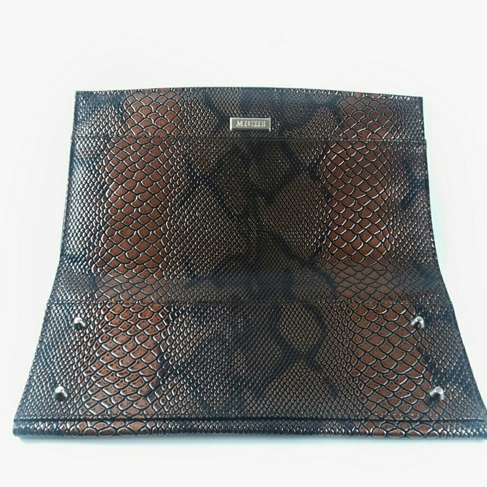Miche Classic Brown Snakeskin Shell